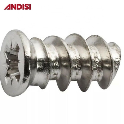 11mm/13mm 진크 접착형 평면 머리 목재 카운터 수몰 포지 드라이브 확인 가구 유로 스크루