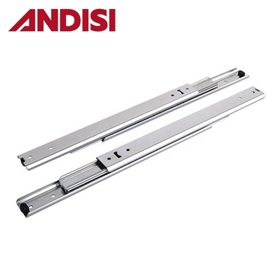 250-600mm 길이 전체 연장 드라이저 슬라이드 25cm 가구 냉동 롤 스틸 시트