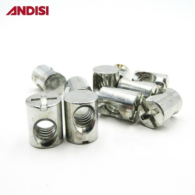 길이 11-20mm M6 M8 크로스 헤드 필립스 드라이브 바럴 견과류 목재 관절 연결