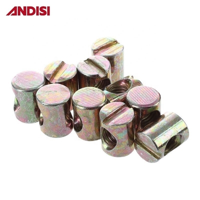 길이 11-20mm M6 M8 크로스 헤드 필립스 드라이브 바럴 견과류 목재 관절 연결