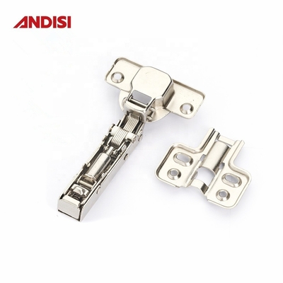 금속 클립-온 타입 14-24mm 문 두께와 3-7mm 패널 크기에 대한 부드러운 닫기 힌지