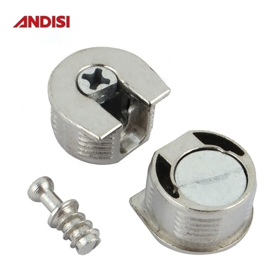 금속 합금 가구 연결 볼트 캠 플라스틱 선반 연결기 목재 패널 20mm