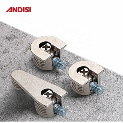 금속 합금 가구 연결 볼트 캠 플라스틱 선반 연결기 목재 패널 20mm