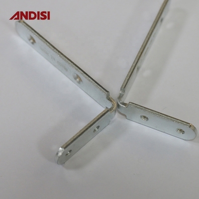 목재 가구 L 모양 커넥터 브래킷 철 재료와 39.5x39.5x13mm 크기