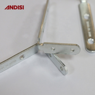 목재 가구 L 모양 커넥터 브래킷 철 재료와 39.5x39.5x13mm 크기