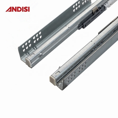 OEM 냉 laminated 강철 드라워 슬라이드 V6 전체 확장 부드러운 닫기
