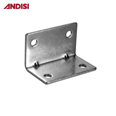 현대 디자인 진크 접착 스틸 가구 관절 지원을위한 L 모양의 선반 브래킷