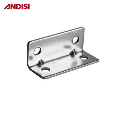 현대 디자인 진크 접착 스틸 가구 관절 지원을위한 L 모양의 선반 브래킷