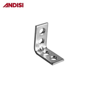 현대 디자인 진크 접착 스틸 가구 관절 지원을위한 L 모양의 선반 브래킷