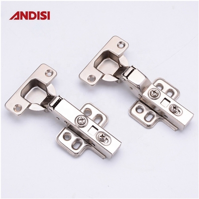 부드러운 닫기 힌지 클립 칸막이 가구 힌지 문 두께 14-24mm에 적합