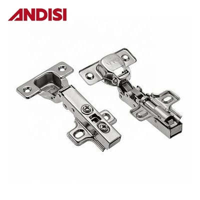 26mm 컵 미니 클립-온 부드러운 닫기 문 힌지 반 덮개 문 14-24mm 두께