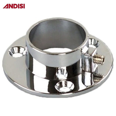 25mm 원형 튜브 지원 클로저 막대 끝 튜브 플랜지 클로저 조직에 필수