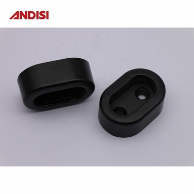 진크 합금 두꺼운 핀 플랜지 옷장 파이프 지원 홀더 30x15mm 의류 막대기